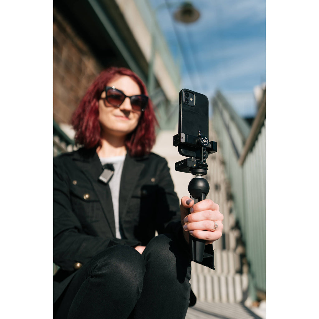 Sennheiser Profile Wireless Creator Microphone System with one-channel set, featuring compact wireless microphone and receiver.