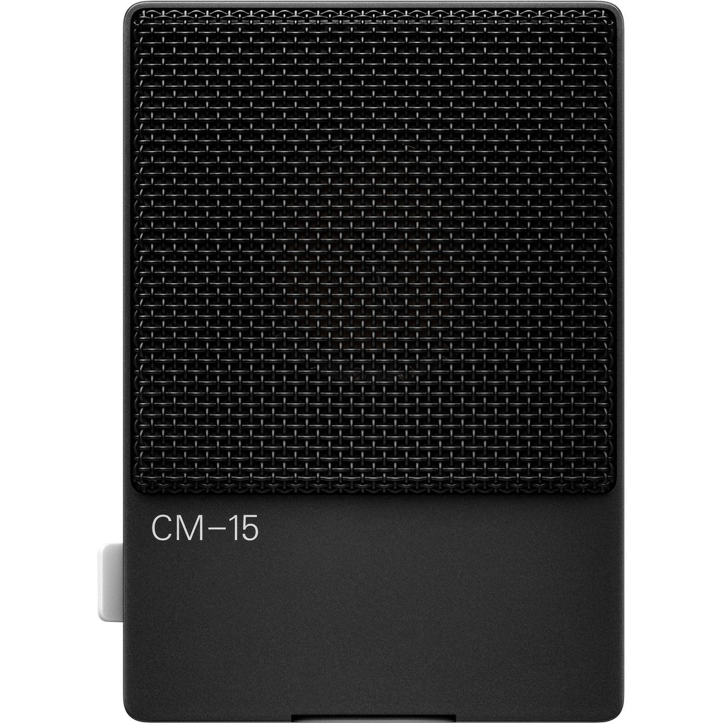 Teenage Engineering CM-15 condenser microphone with sleek design, professional audio quality, and compact build for versatile recording.