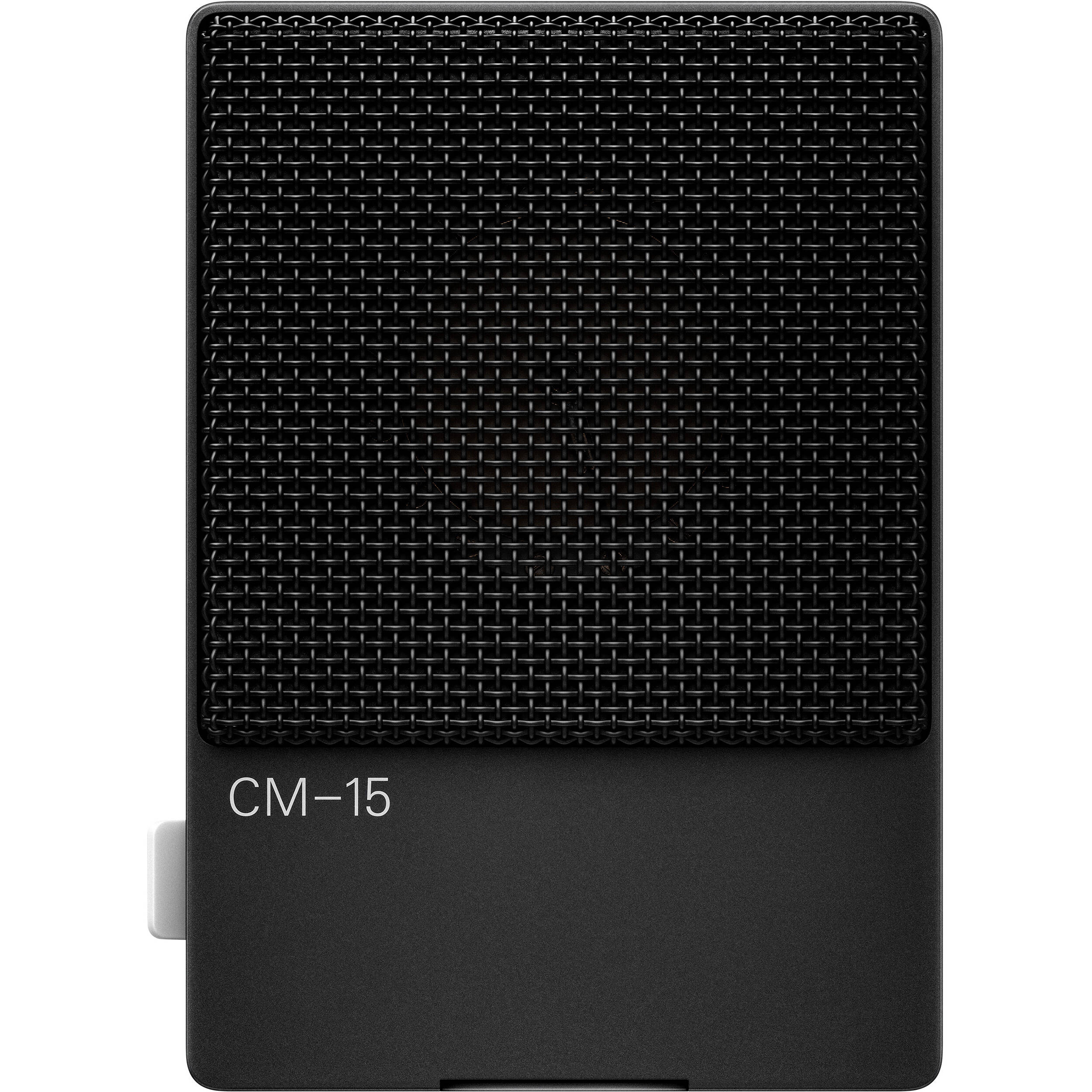 Teenage Engineering CM-15 condenser microphone with sleek design, professional audio quality, and compact build for versatile recording.