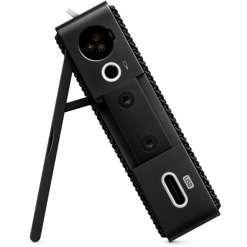 Teenage Engineering CM-15 condenser microphone with sleek design and professional audio capturing capabilities.