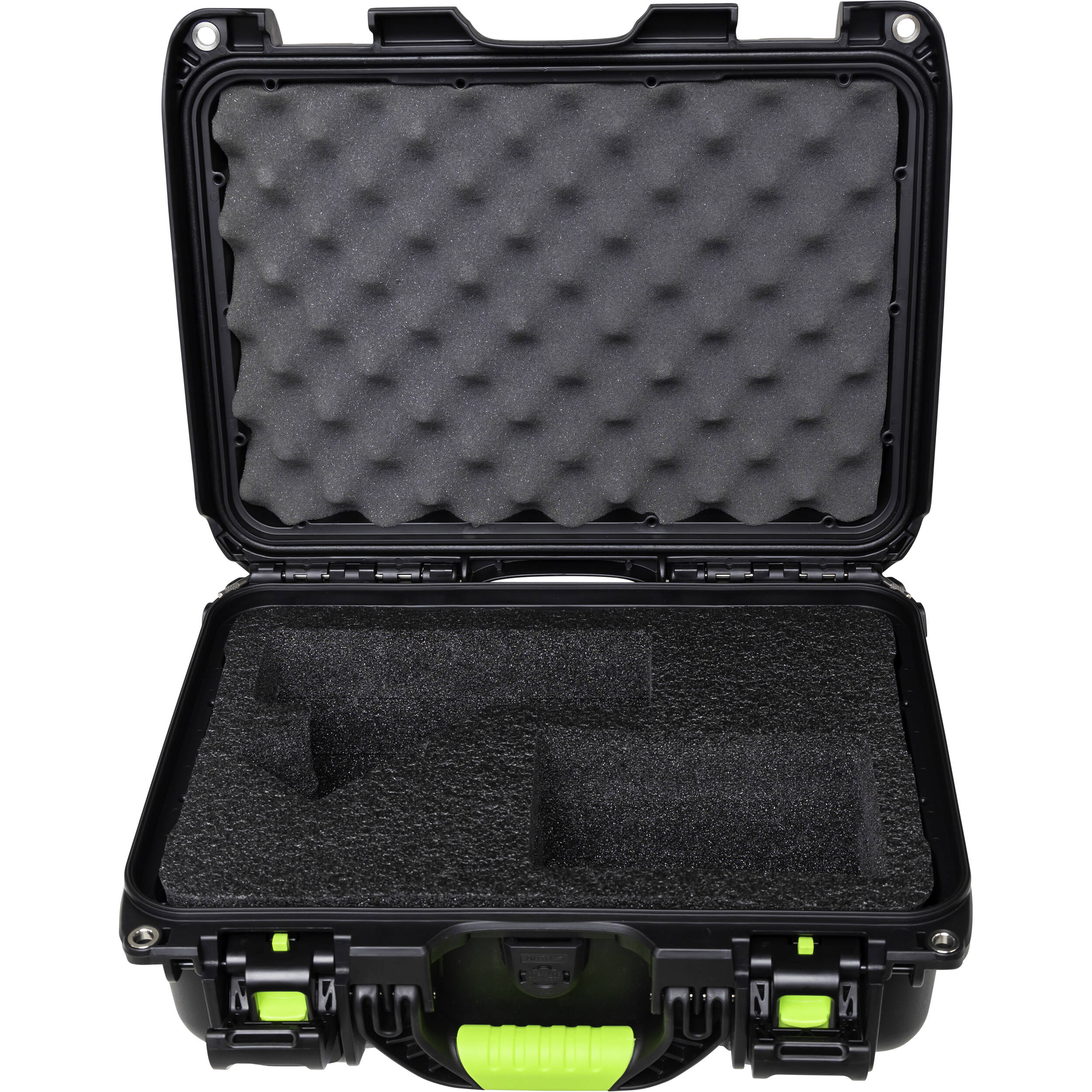 Shure SH-SM7-WP microphone case designed for Shure SM7B, protective black bag with zipper and handle for easy transport.