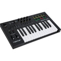 Nektar Impact LX25 MK3 MIDI keyboard with 25 keys, control knobs, and pads for music production and performance.