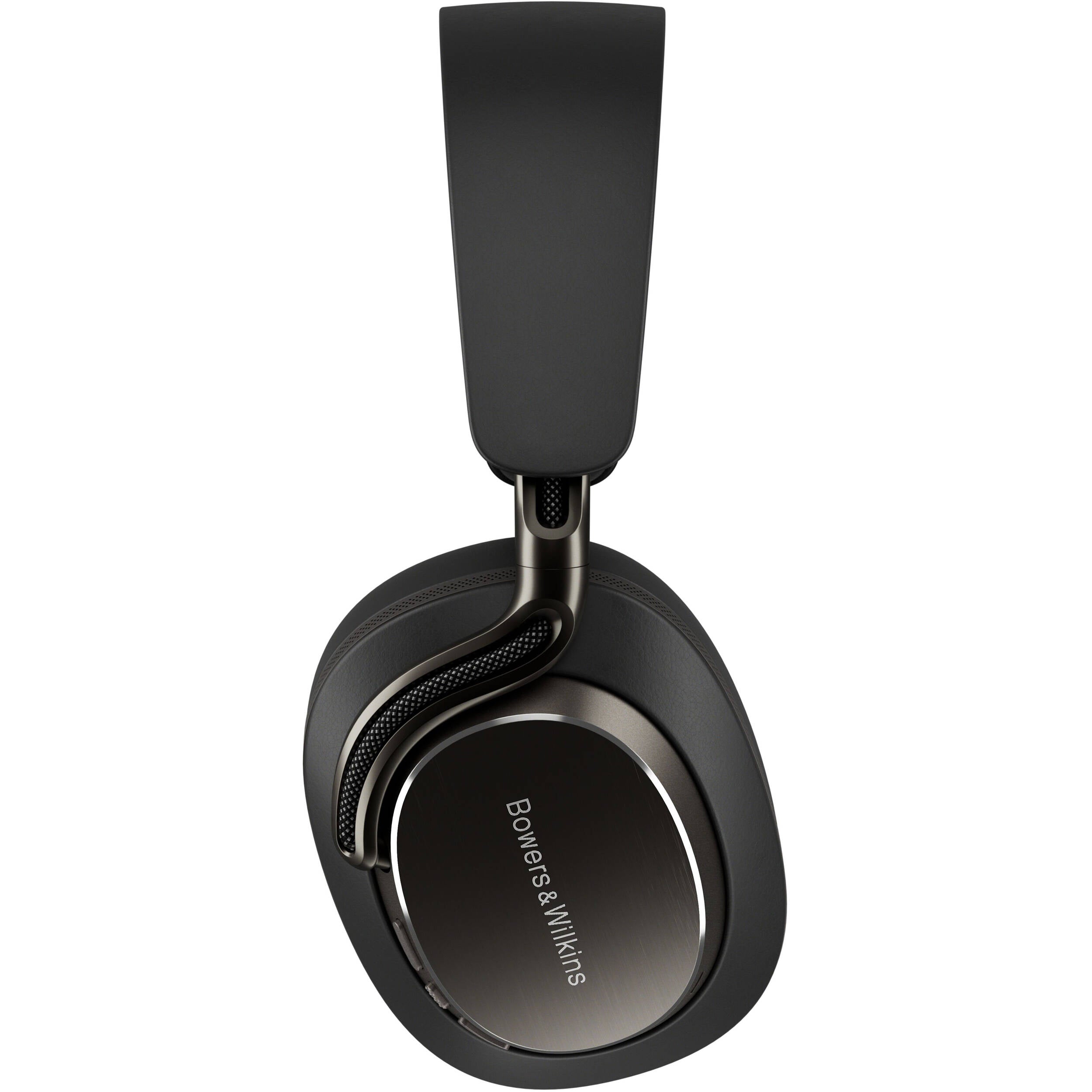 Bowers & Wilkins Px8 S2 wireless headphones with sleek design and cushioned ear cups, shown on a plain background.