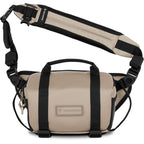 Wandrd Rogue Sling video equipment bag with padded compartments and adjustable strap, designed for carrying camera gear securely.