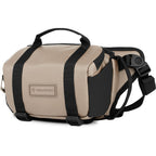 Wandrd Rogue Sling video equipment bag with adjustable strap and multiple compartments for camera gear and accessories.