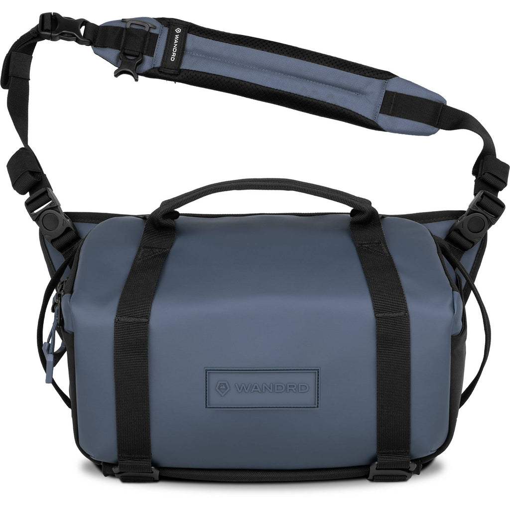 Wandrd Rogue Sling video equipment bag with adjustable strap and multiple compartments for camera gear and accessories.