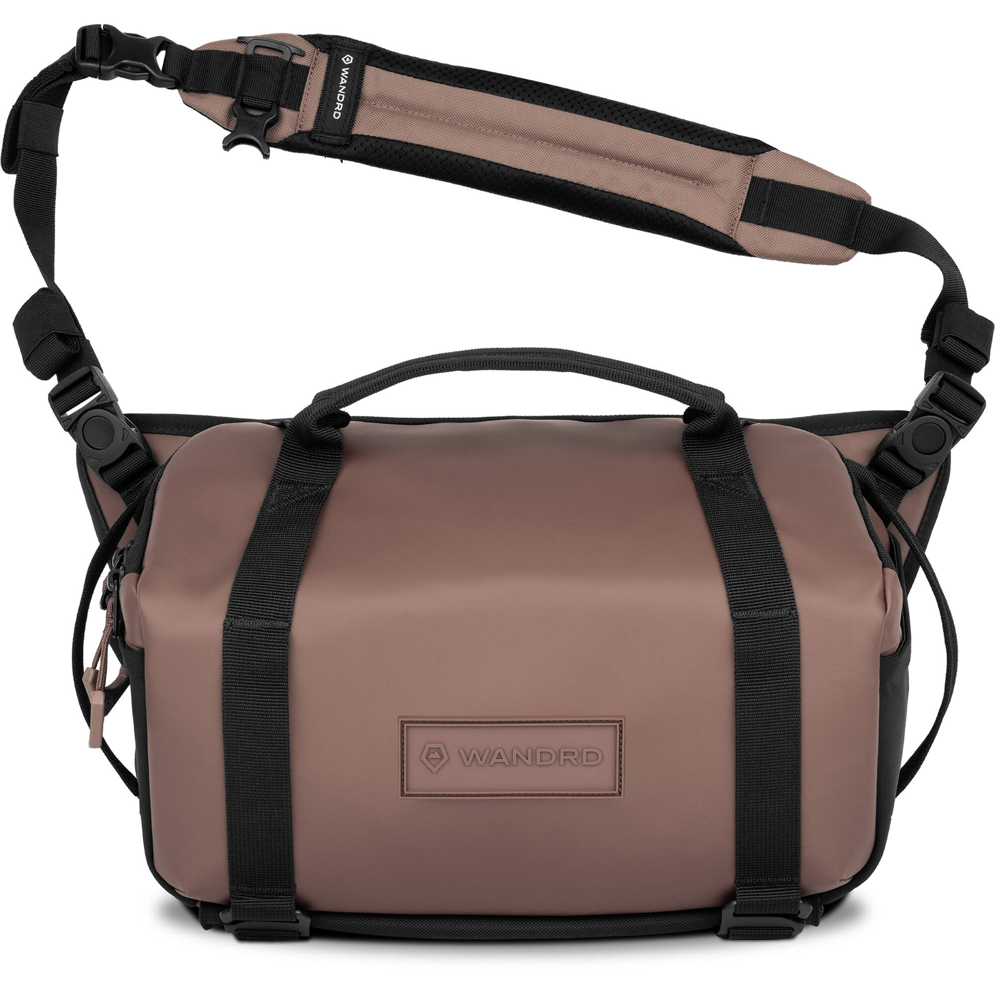 Wandrd Rogue Sling video equipment bag showing adjustable strap, spacious compartments, and durable design for camera gear storage.