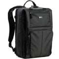 Think Tank Shape Shifter video equipment bag with adjustable compartments and padded interior for camera gear.