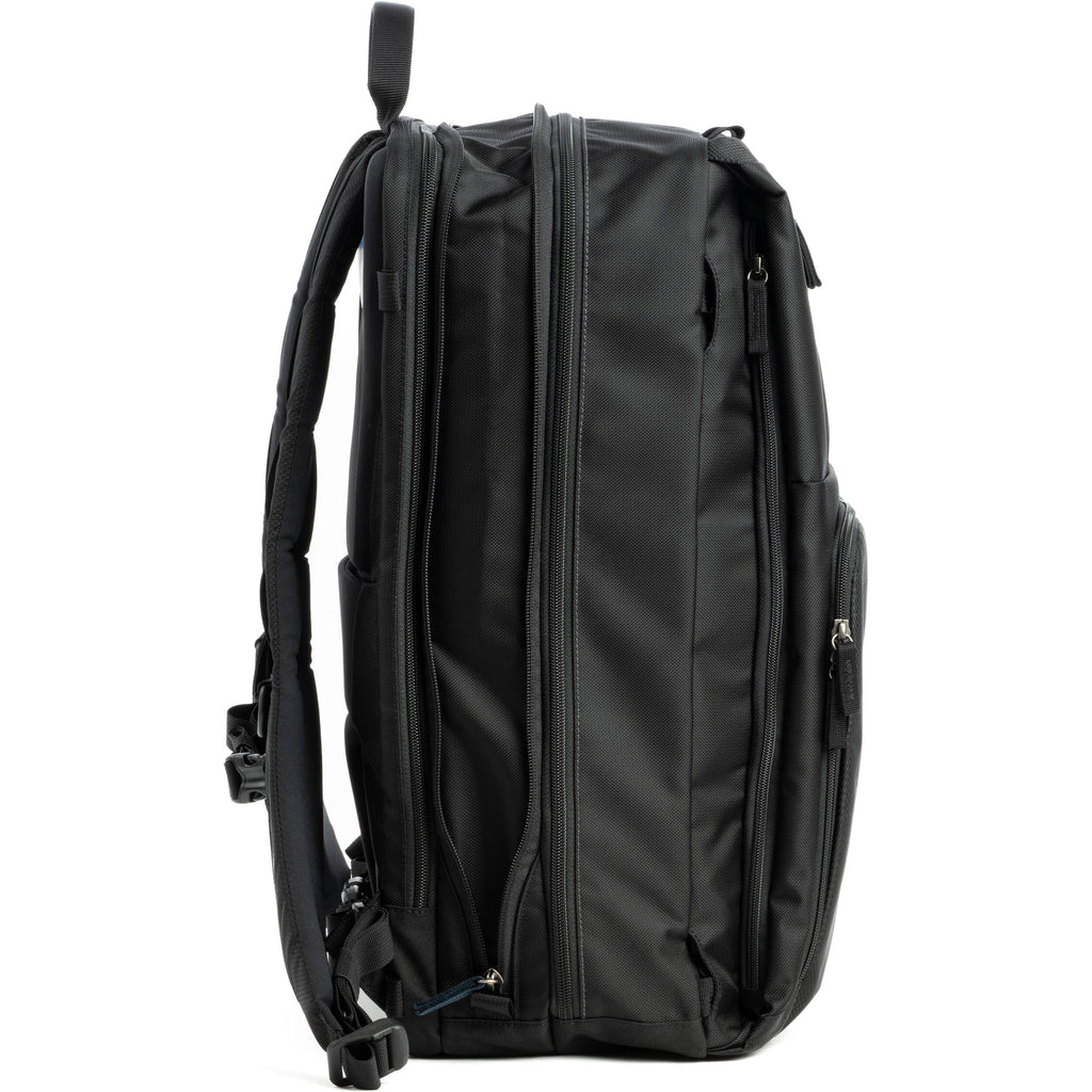 Think Tank Shape Shifter video equipment bag with padded compartments and adjustable straps for secure gear transport.