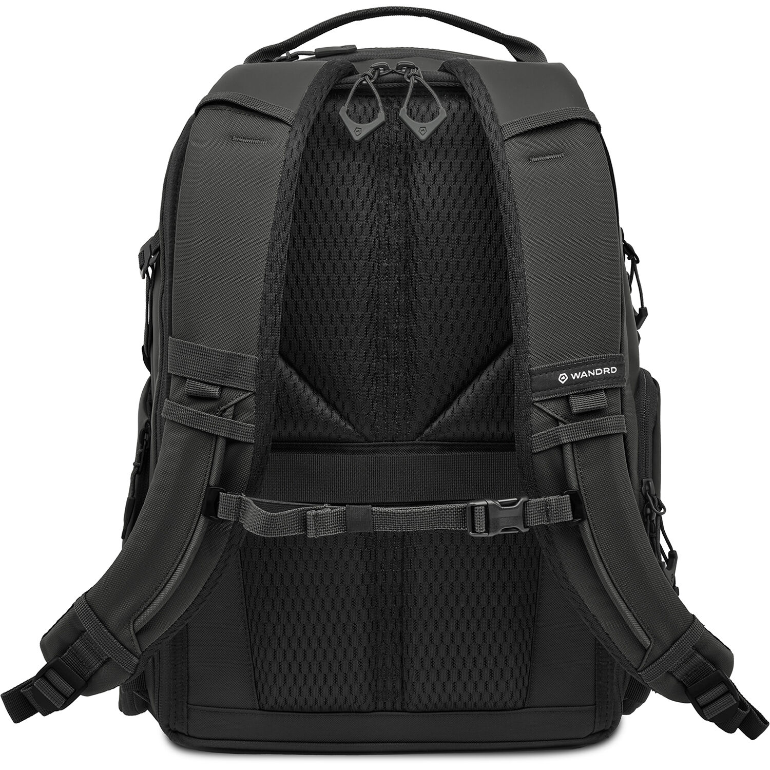 Wandrd Prvke Zip video equipment bag with multiple compartments and padded interior for camera gear storage.