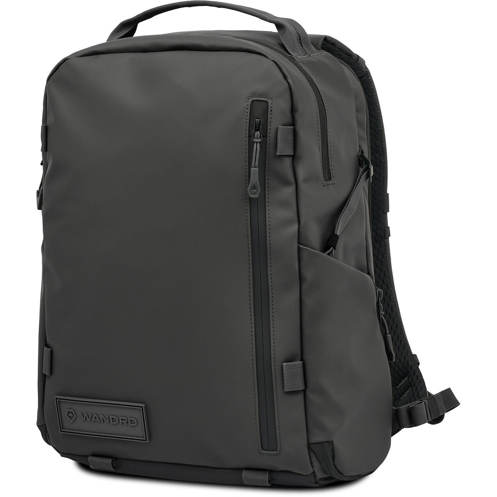 Wandrd Prvke Zip video equipment bag with multiple compartments and padded interior for camera gear and accessories.