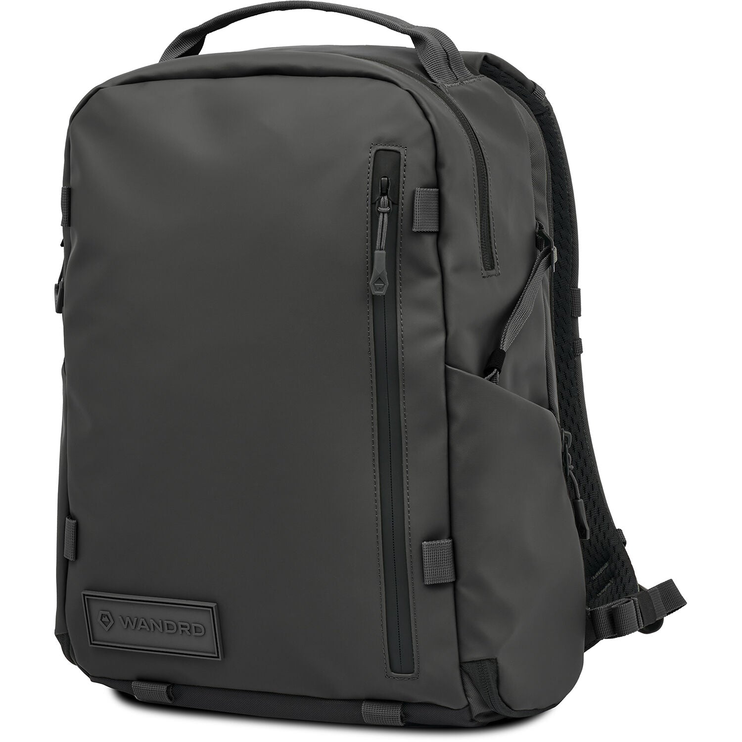 Wandrd Prvke Zip video equipment bag with multiple compartments and padded interior for camera gear and accessories.