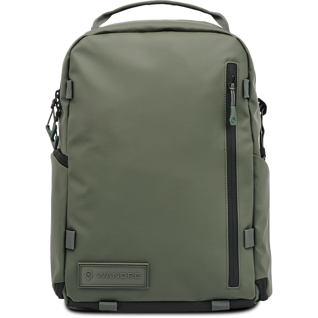 Wandrd Prvke Zip video equipment bag with multiple compartments and padded interior for camera gear storage.