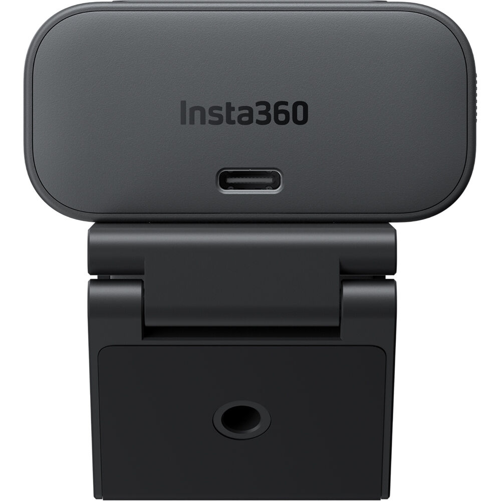 Insta360 Link 2C Pro video conferencing camera with adjustable lens and sleek design, ideal for professional virtual meetings.