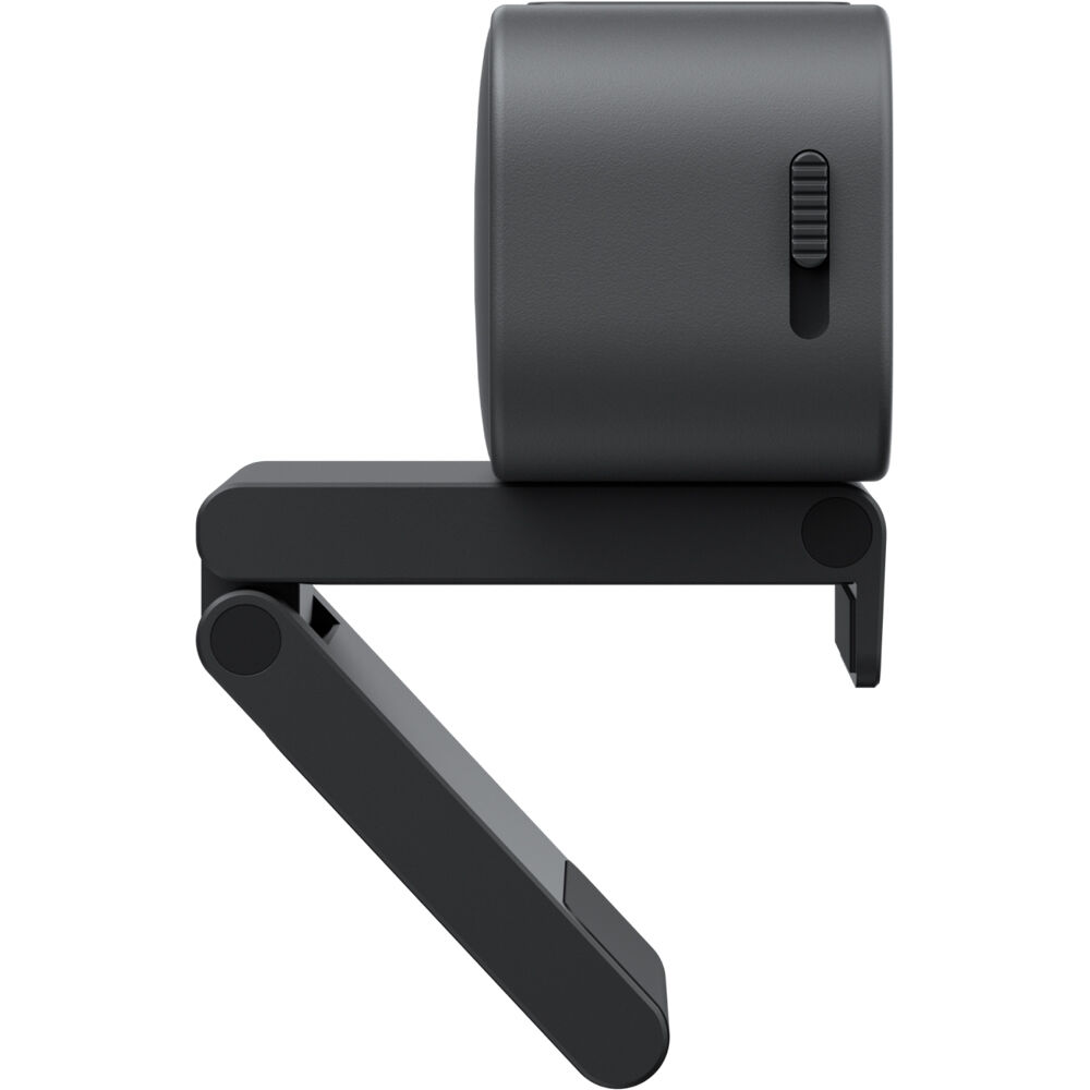 Insta360 Link 2C Pro video conferencing camera with adjustable lens and sleek black design for high-quality virtual meetings.