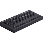 Novation Launch Control 3 MIDI controller with knobs, pads, and faders for music production and live performance.