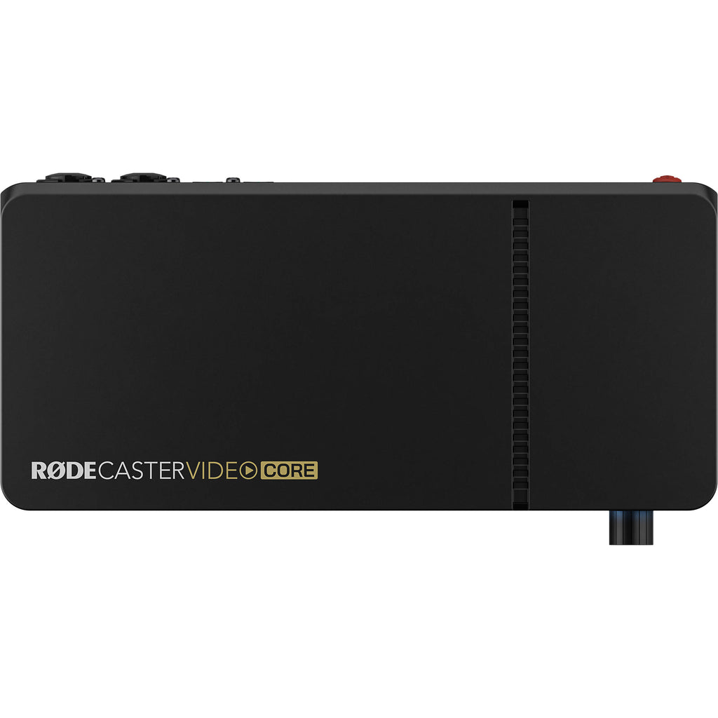 Rode RodeCaster Video Core video editing controller with multiple buttons and controls for seamless video production.