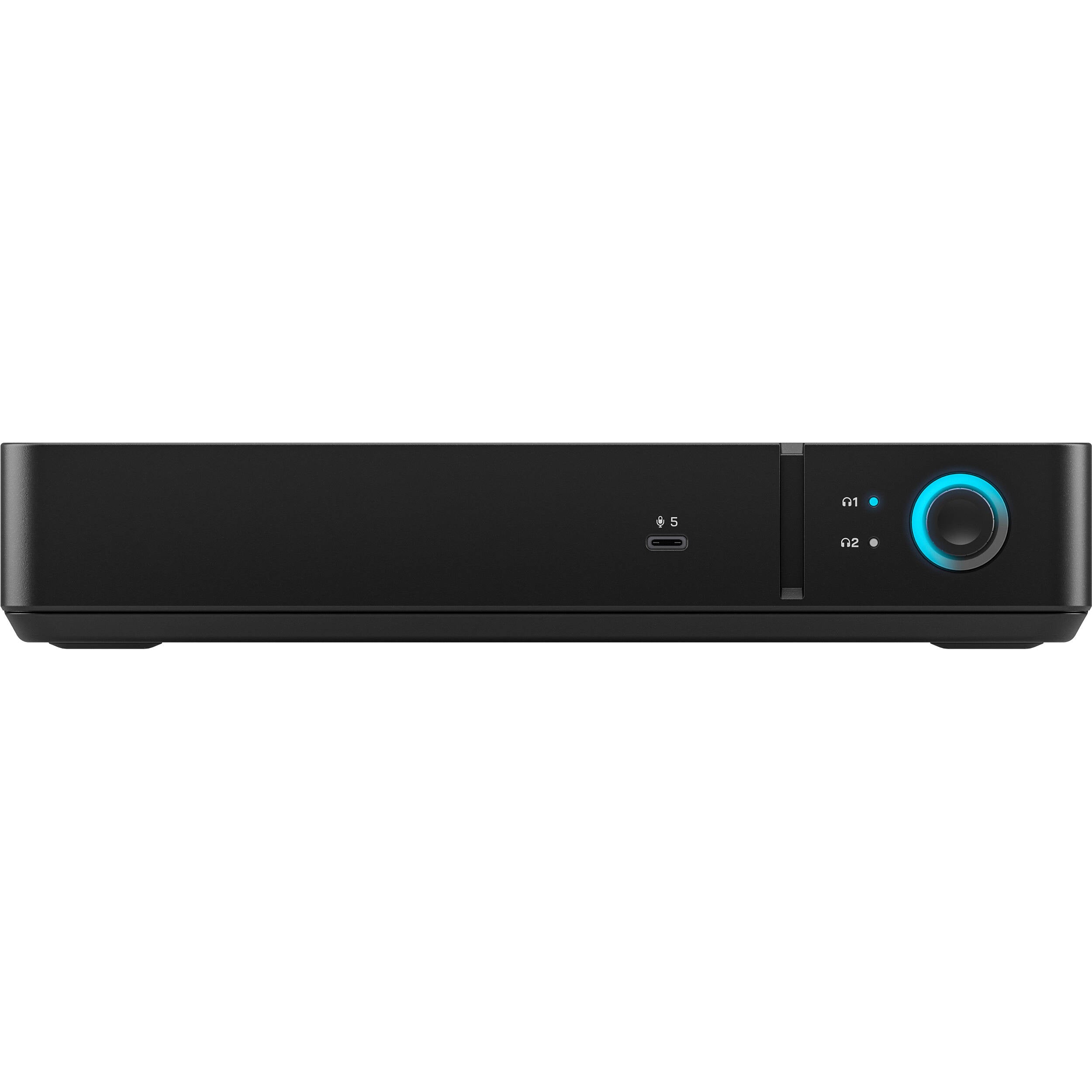 Rode RodeCaster Video Core video edit controller with multiple buttons and dials for professional video editing and audio control.