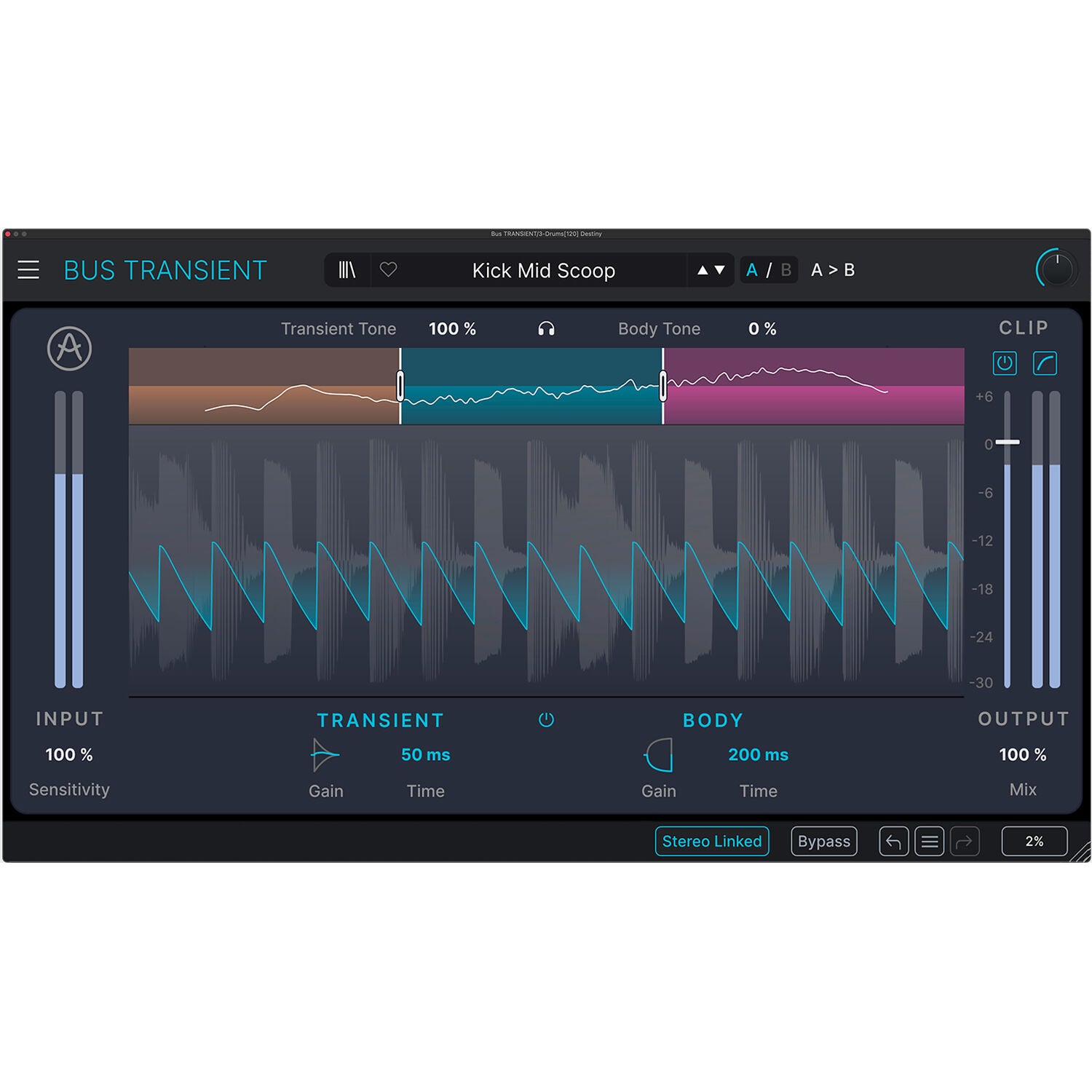 Arturia FX Collection 6 Pro virtual processor plugins displayed on a digital screen with various interface controls and settings.