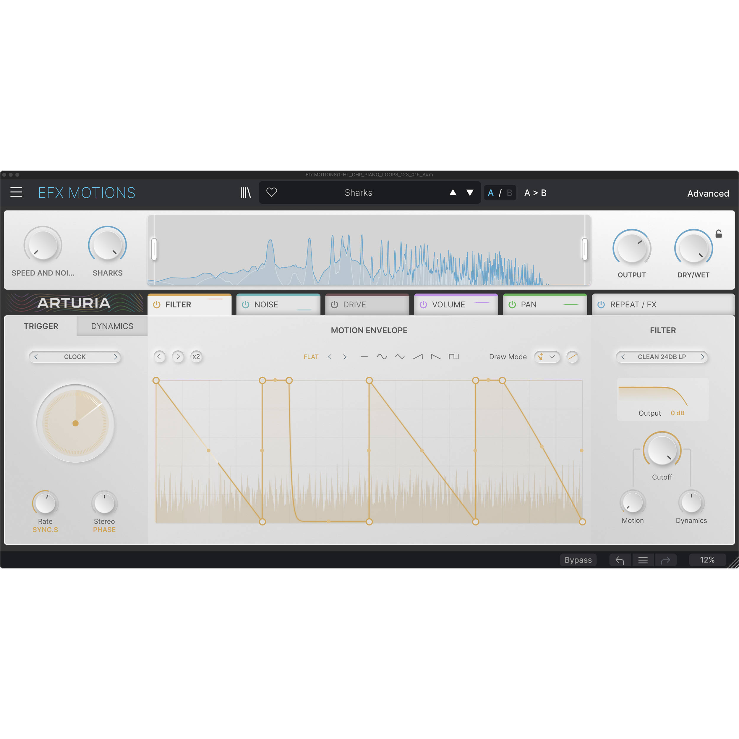 Arturia FX Collection 6 Intro virtual processor plugins shown on screen, showcasing digital audio effects and interface.
