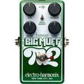 Electro Harmonix Nano Bass Big Muff Pi 2 guitar effects pedal with a compact design and control knobs on top.