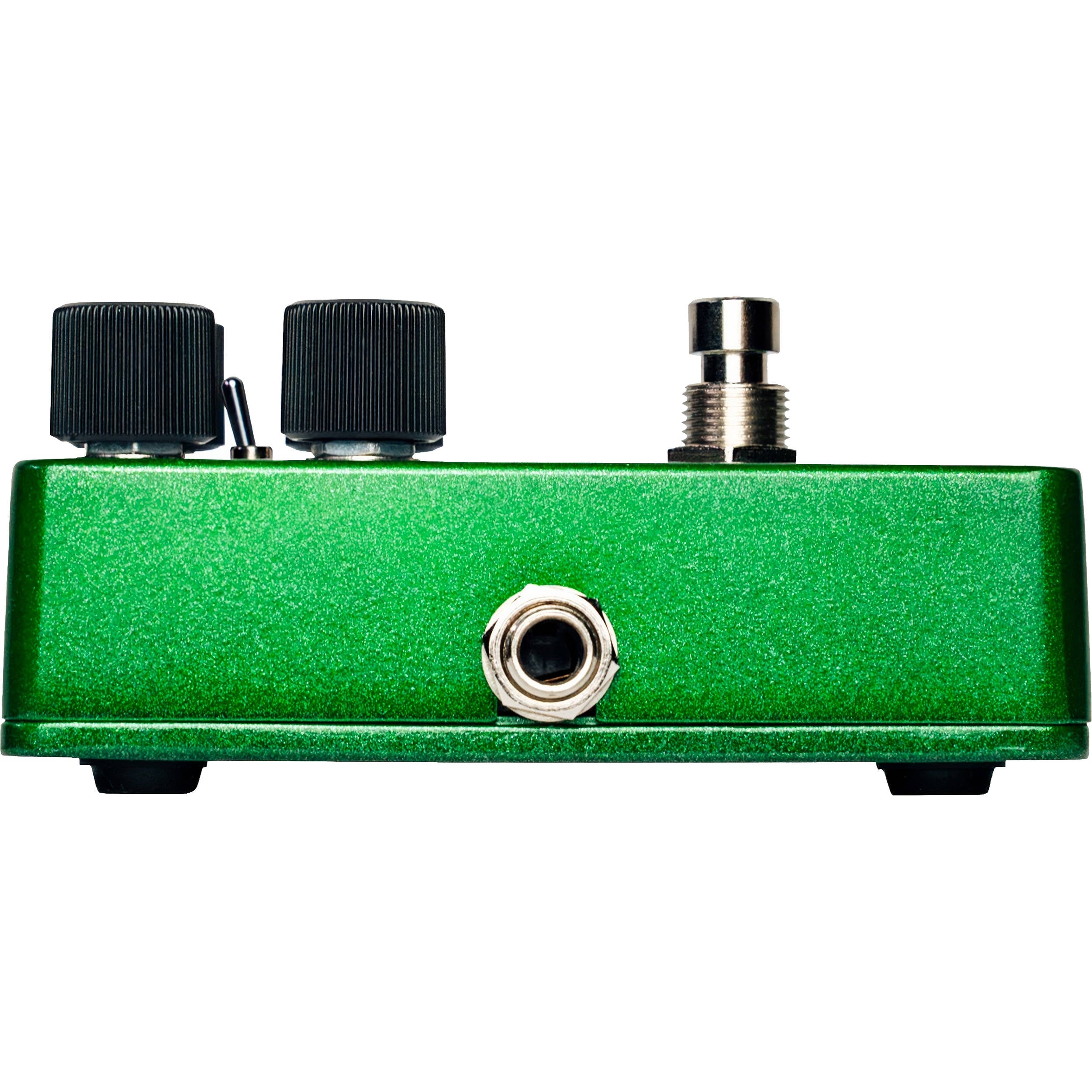 Electro Harmonix Nano Bass Big Muff Pi 2 guitar effects pedal with knobs and input/output jacks for bass guitar.