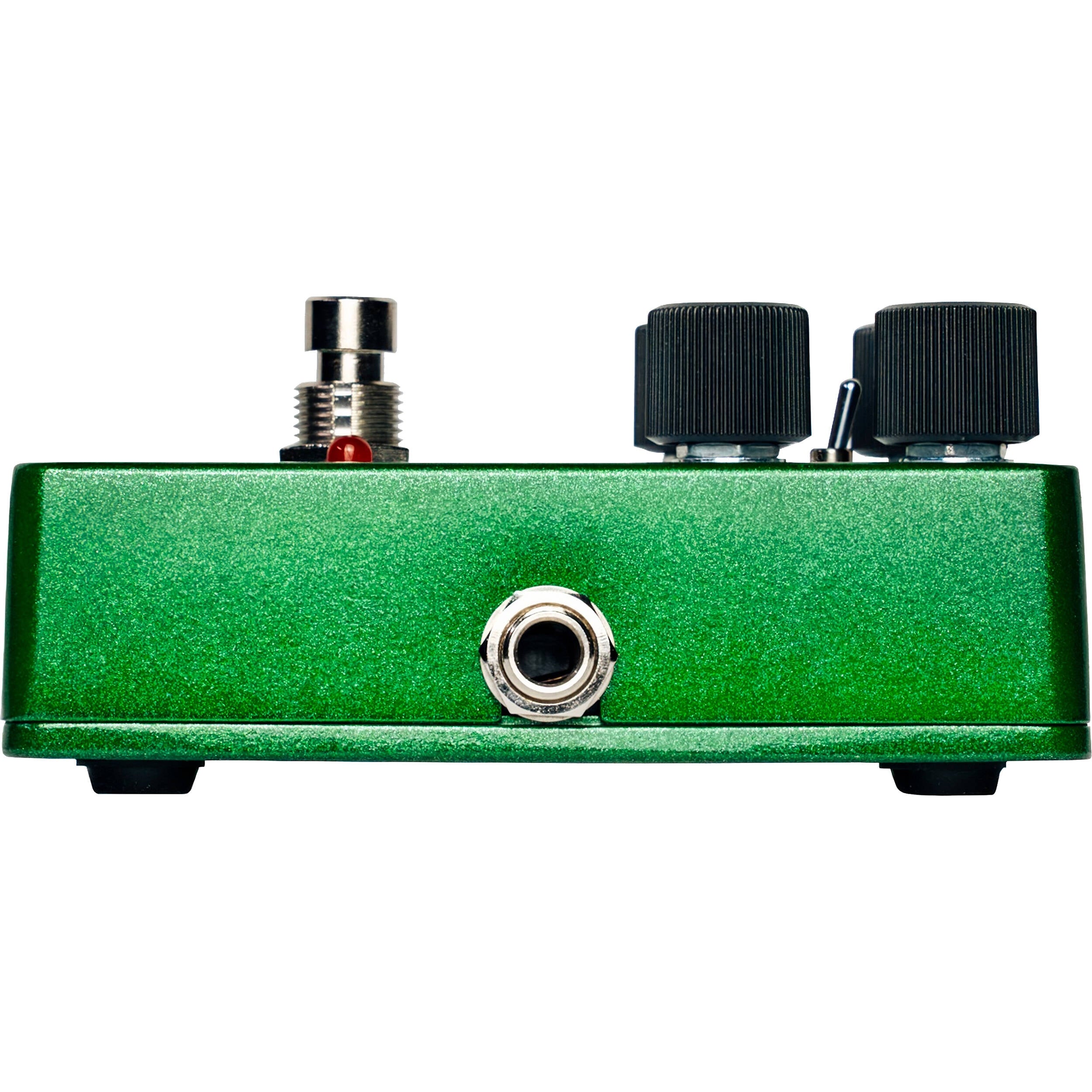 Electro Harmonix Nano Bass Big Muff Pi 2 guitar pedal with compact design and metal casing for bass guitar effects.