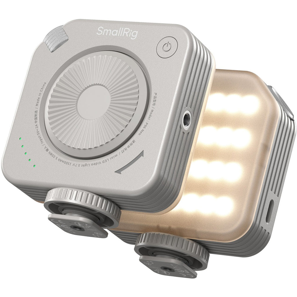 SmallRig Neo Mini LED Video Light P96, bi-color LED light with adjustable brightness and compact design for professional video lighting.