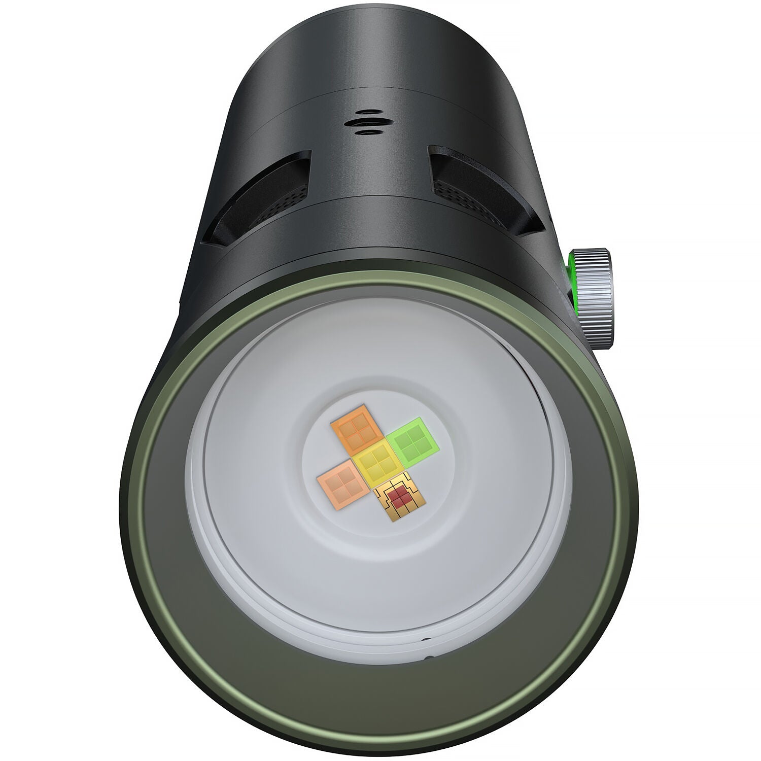 SmallRig RF 20C portable focusable LED video light with adjustable brightness and compact design for professional videography.