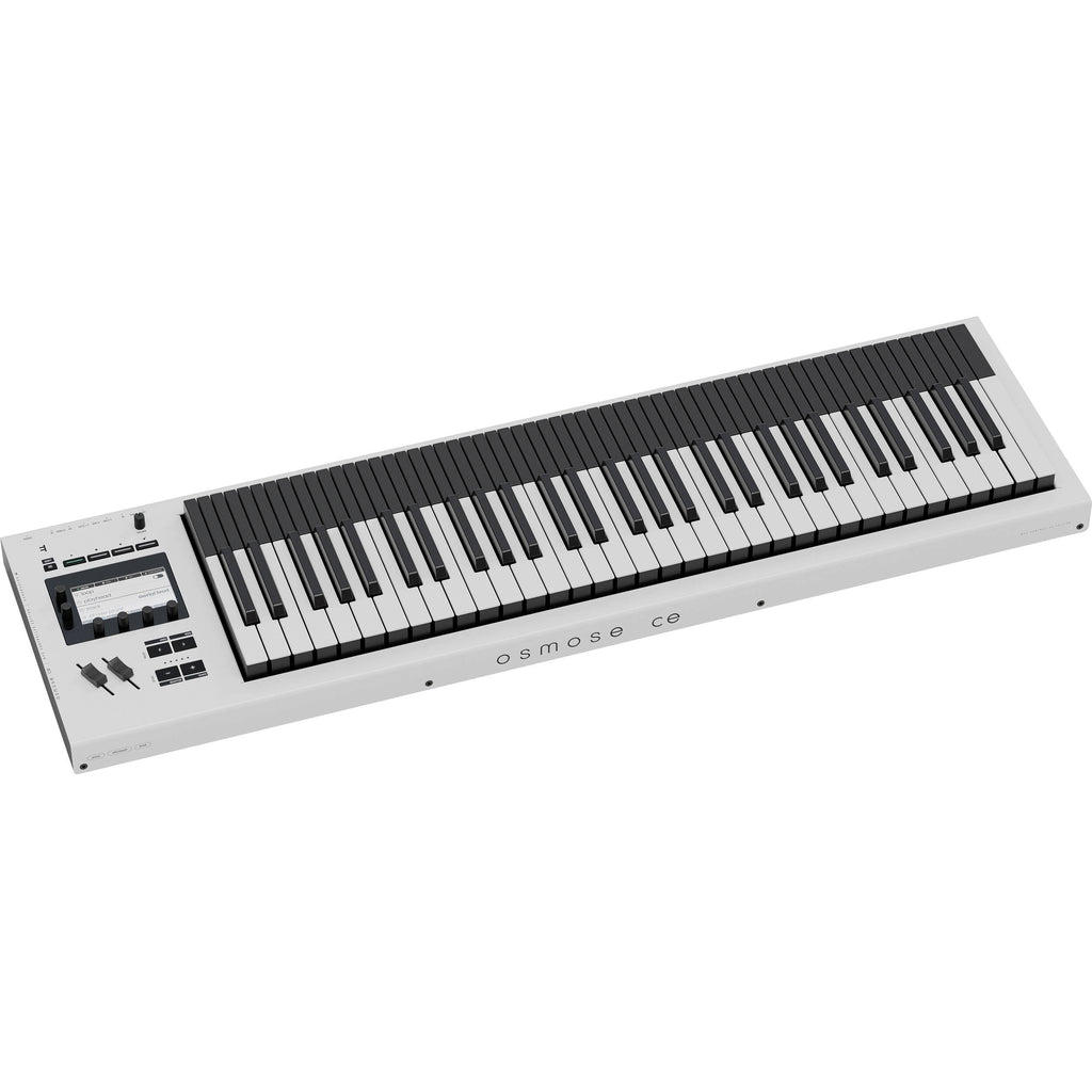 Expressive E Osmose CE 61 midi keyboard with expressive controls and sleek design, ideal for music production and performance.