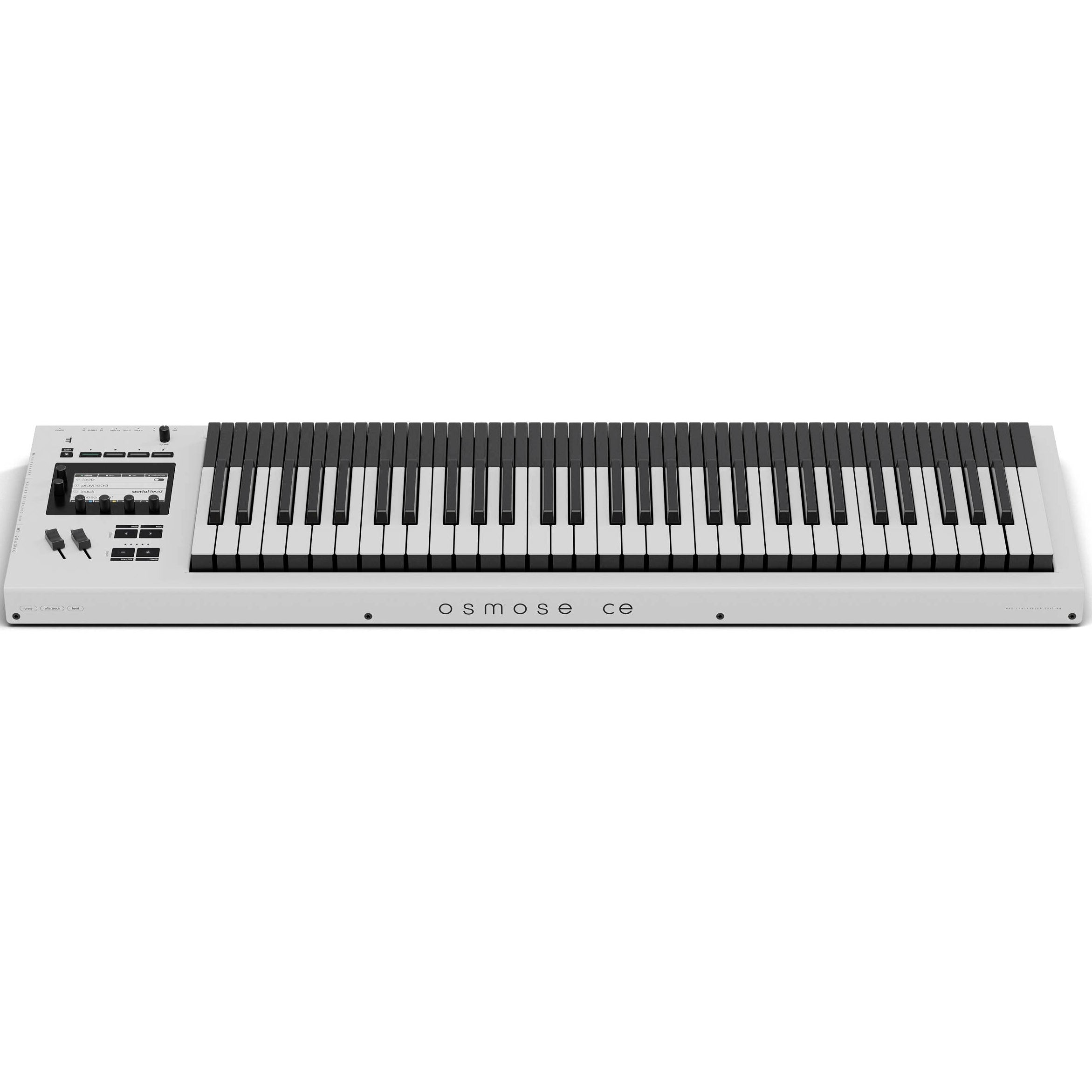 Expressive E Osmose CE 61 midi keyboard with expressive keys and sleek design, ideal for music production and performance.