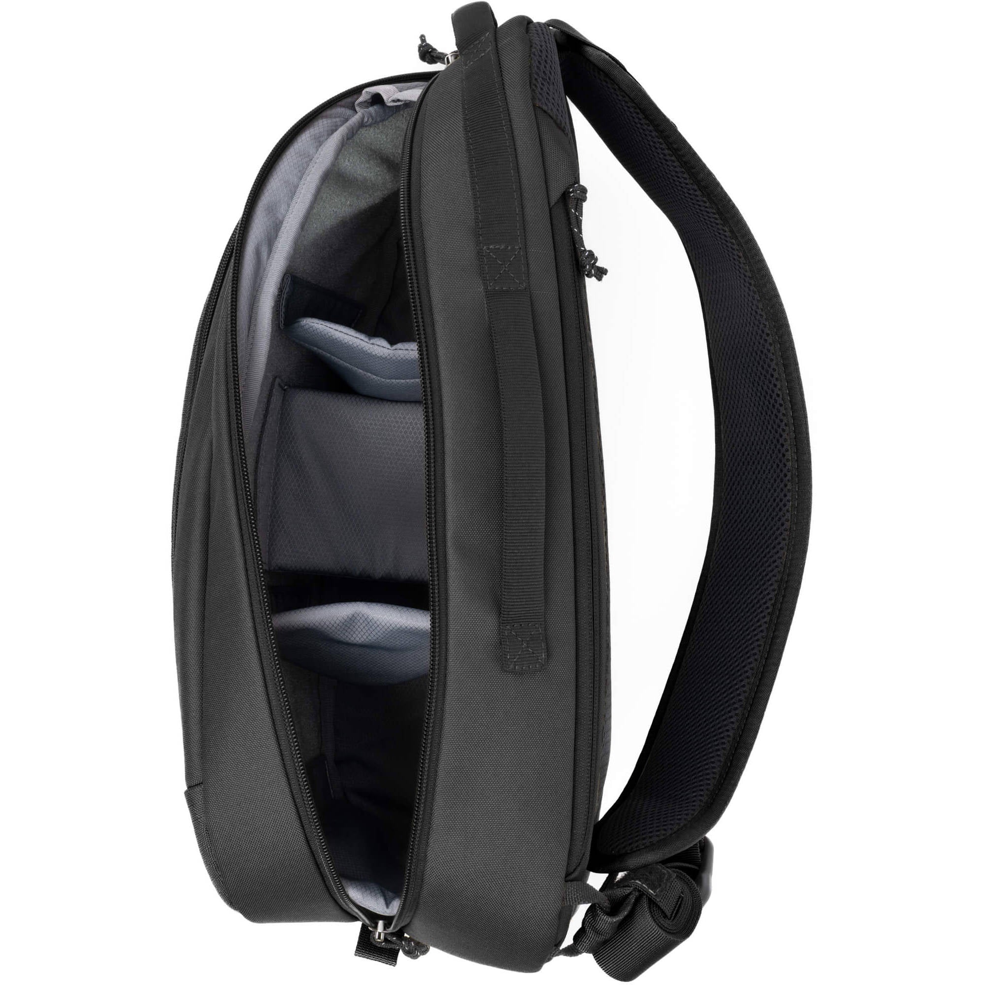 Think Tank TurnStyle video equipment bag with adjustable straps and multiple compartments for camera gear and accessories.