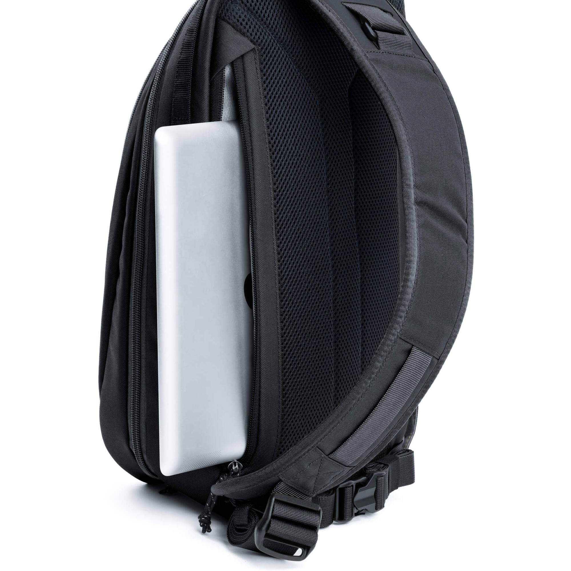 Think Tank TurnStyle video equipment bag with adjustable strap and multiple compartments for camera gear and accessories.