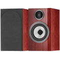 Bowers & Wilkins 707 S3 Prestige passive bookshelf speakers with black cabinets and silver driver accents.