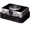 iFi Audio iDSD Phantom headphone amplifier and DAC with sleek black design and multiple input ports, ready for high-quality audio.