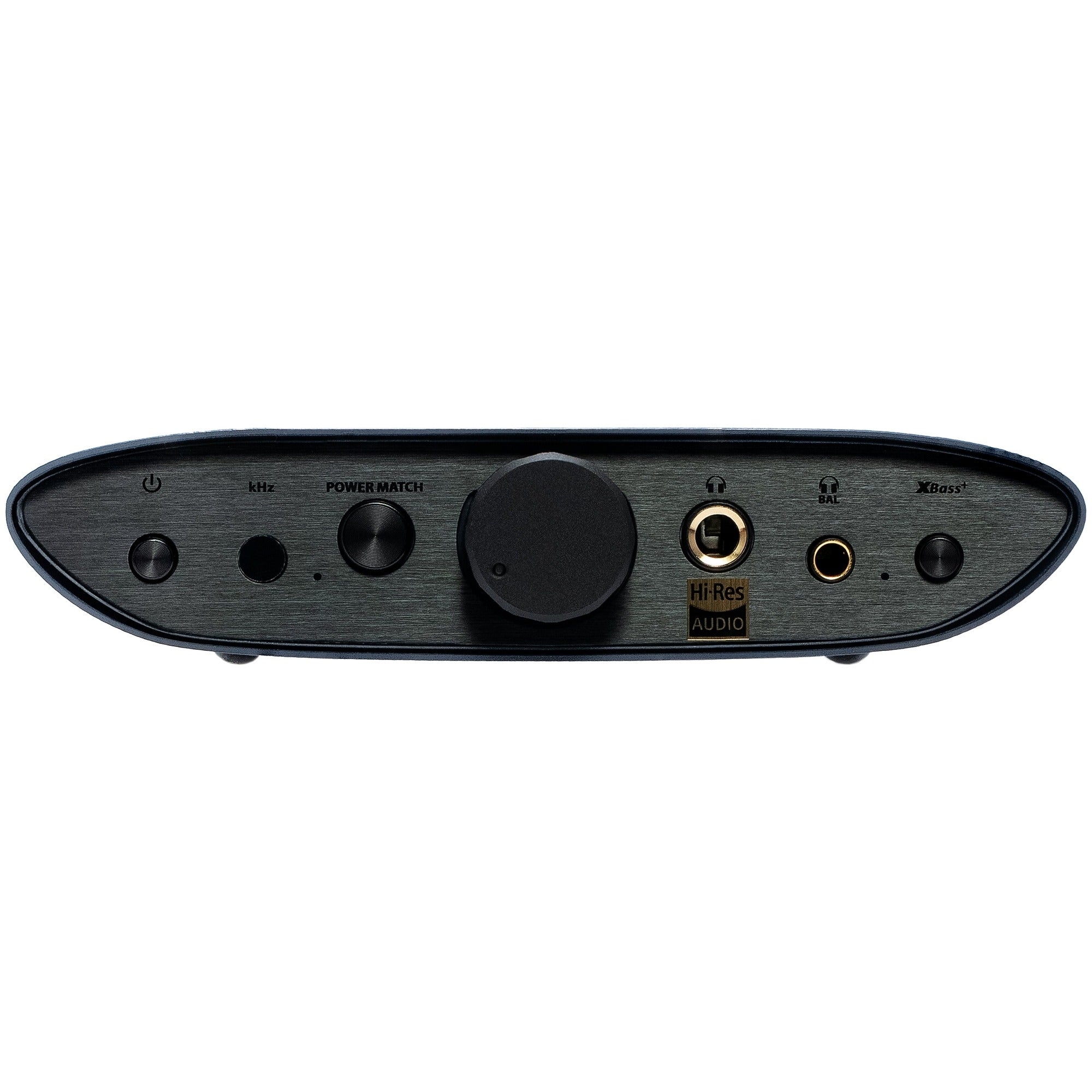 iFi Audio ZEN Air DAC 2 headphone amplifier and DAC with sleek design and multiple connection ports visible on the front panel.
