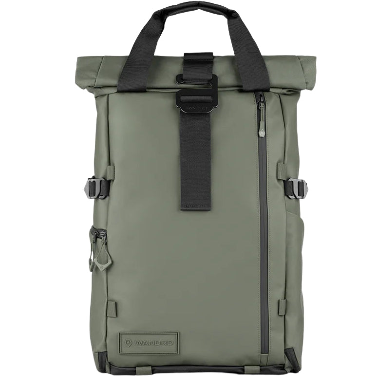Wandrd Prvke bag for video equipment, showing a sleek black camera gear case with adjustable compartments and durable material.