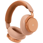 Bang & Olufsen Beoplay H100 wireless headphones with sleek black design and over-ear cushions, showcasing premium audio gear.