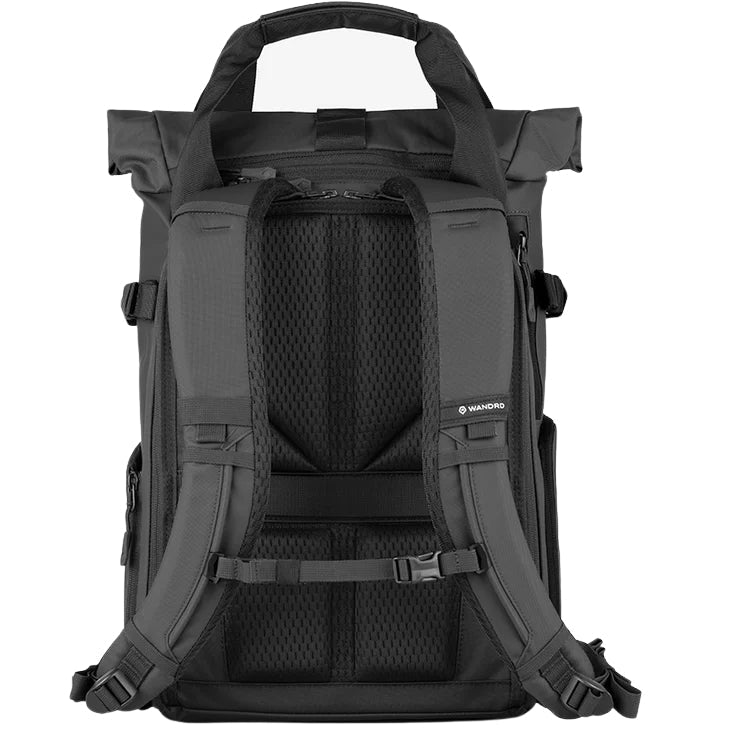 Wandrd Prvke video equipment bag with multiple compartments and padded interior for camera gear and accessories.