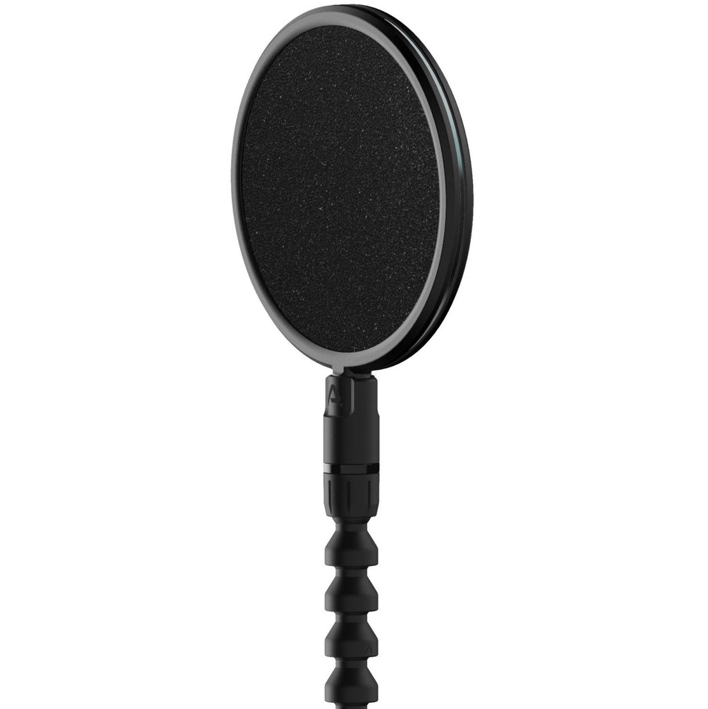 Set of three foam pop filter covers for microphone from Pop Audio, designed to reduce plosive sounds during recording.