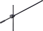 Hercules Stands MS434B floor microphone stand with adjustable height and boom arm for studio and stage use.