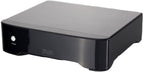 Rega Fono MM phono preamp with silver finish, compact design, and input/output ports for connecting turntables to audio systems.