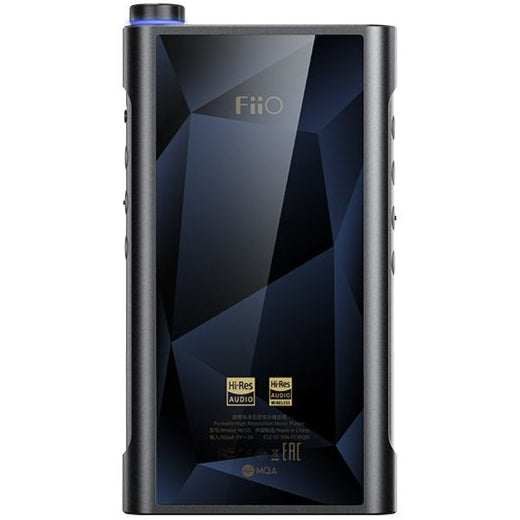 FiiO M15S portable music player with sleek design, digital display, and high-resolution audio interface.