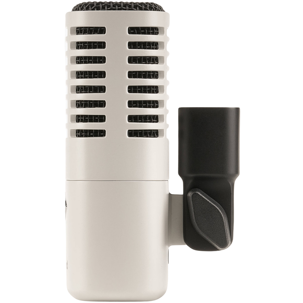Universal Audio SD-7 dynamic microphone with a sleek black body and grille, designed for professional audio recording and live sound.