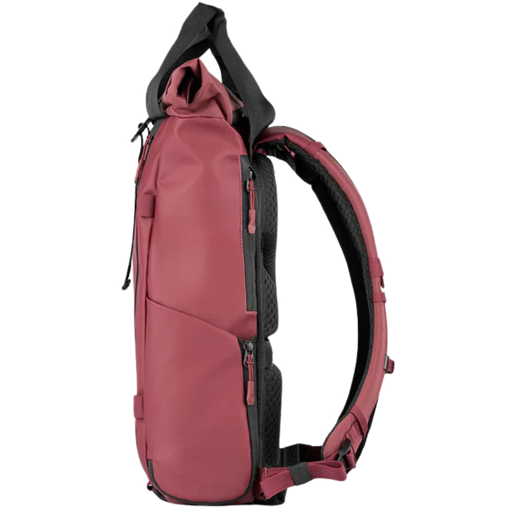 Wandrd Prvke EDC 18L video equipment bag with padded compartments and durable black fabric, designed for compact gear storage.