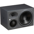 Neumann KH 310 A L G mid-field monitor speaker showing its front grille and controls, designed for professional audio monitoring.