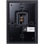 Argon Audio Forus 4 wall-mounted outdoor speaker with black weather-resistant enclosure and sleek design.