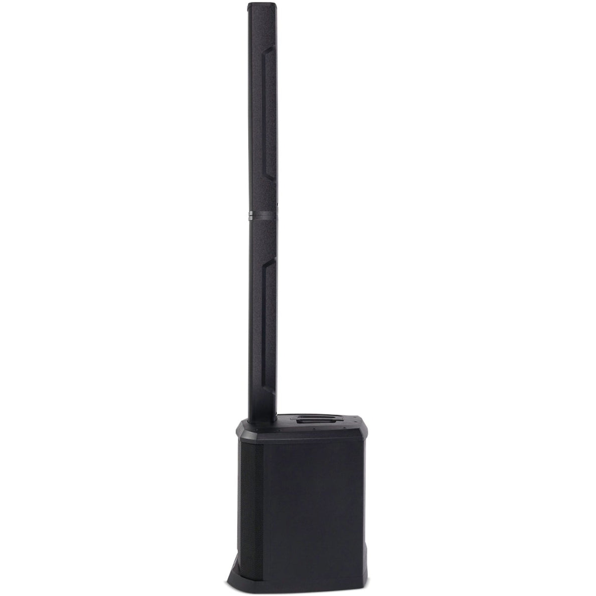 Right view of Alto Professional TS112C active column speaker, showcasing the sleek design and front grille.