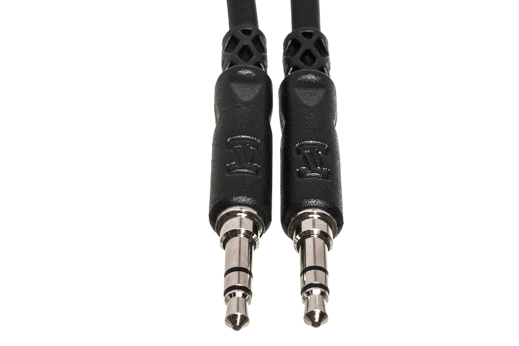 Hosa CMM-100 3.5mm TRS - 3.5mm TRS Stereo cable, front view