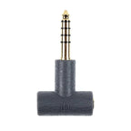 iFi Audio 3.5mm to 4.4mm headphone adapter, compact black connector for high-quality audio connection.